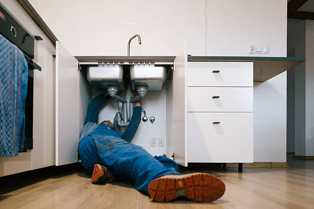 Professional Drain Cleaning technician working in Wapato, WA
